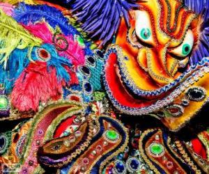 Puzzle Δομινικανή Καρναβάλι